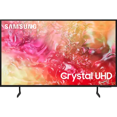 جهاز Crystal UHD DU7000 Smart TV مقاس 55 بوصة بدقة 4K ويعمل عبر نظام التشغيل Tizen (إنتاج عام 2024) UA55DU7000UXEG