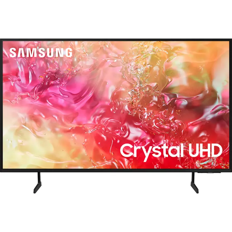 جهاز Crystal UHD DU7000 Smart TV مقاس 55 بوصة بدقة 4K ويعمل عبر نظام التشغيل Tizen (إنتاج عام 2024) UA55DU7000UXEG