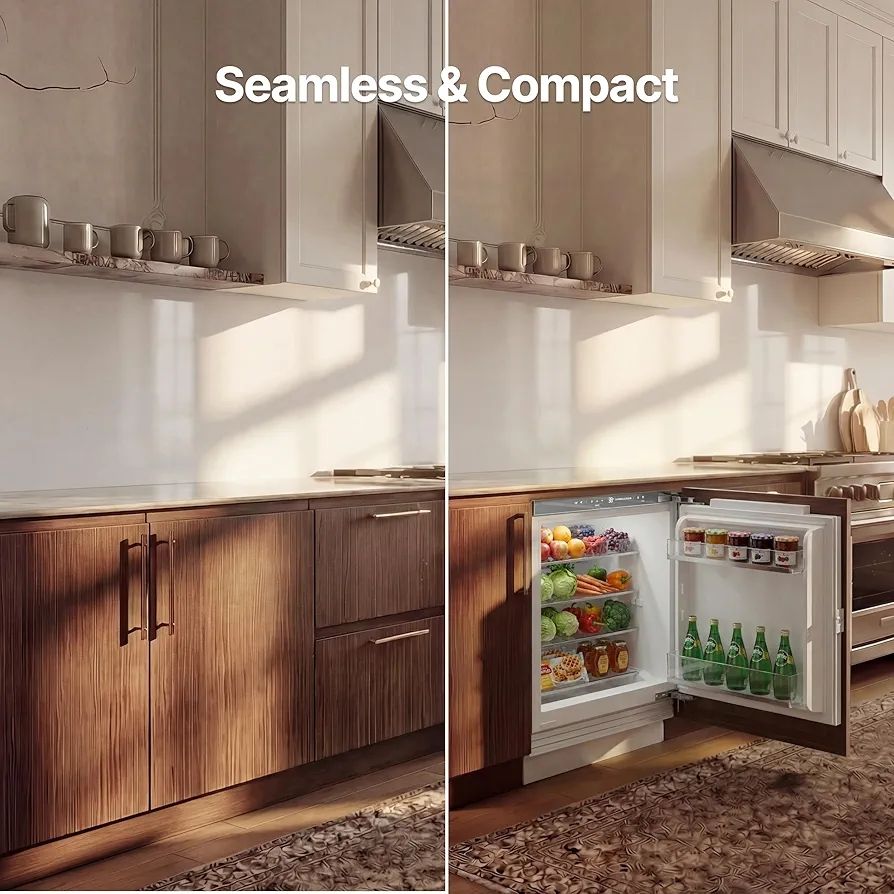 Built-in Mini Bar Fridge 136L No Frost Digital – Candor German BC-135WA1EQ