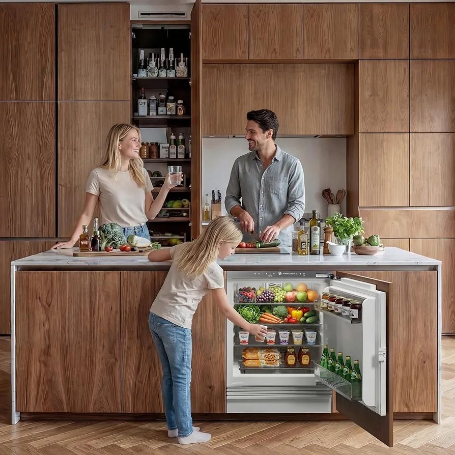 Built-in Mini Bar Fridge 136L No Frost Digital – Candor German BC-135WA1EQ