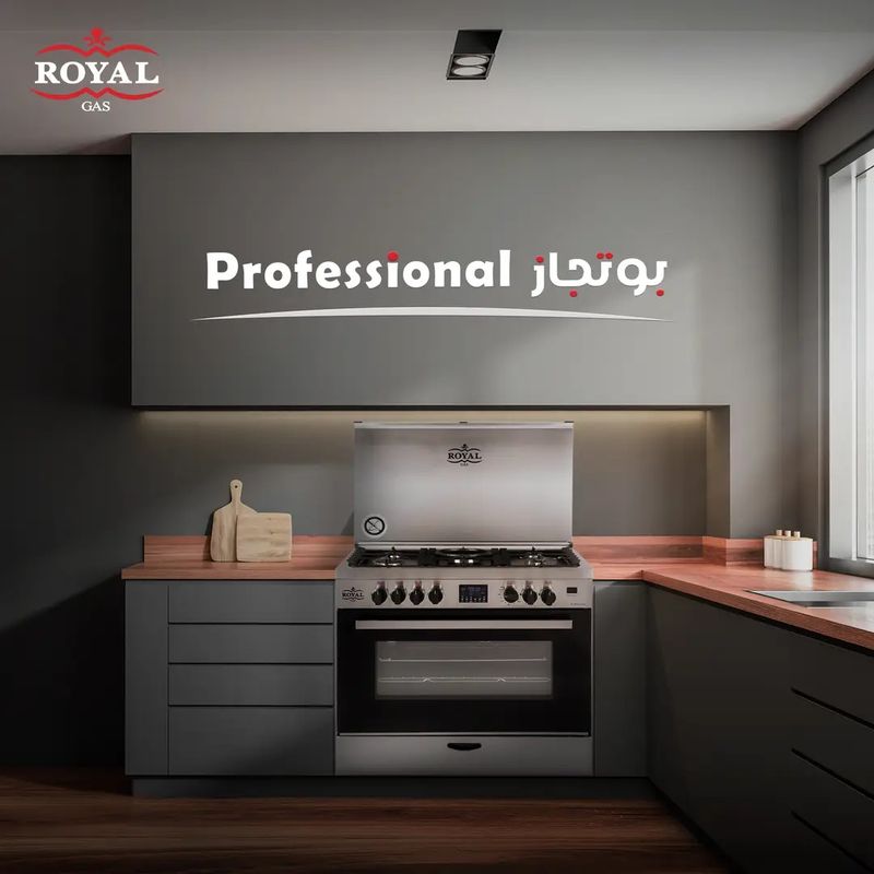 Royal Gas professional 90 cm itlalian components