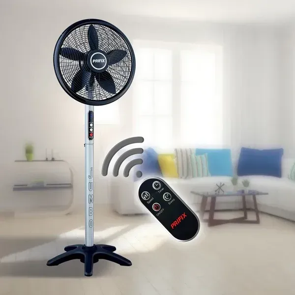 PRIFIX STAND FAN 21 INCH WITH REMOTE CONTROL 