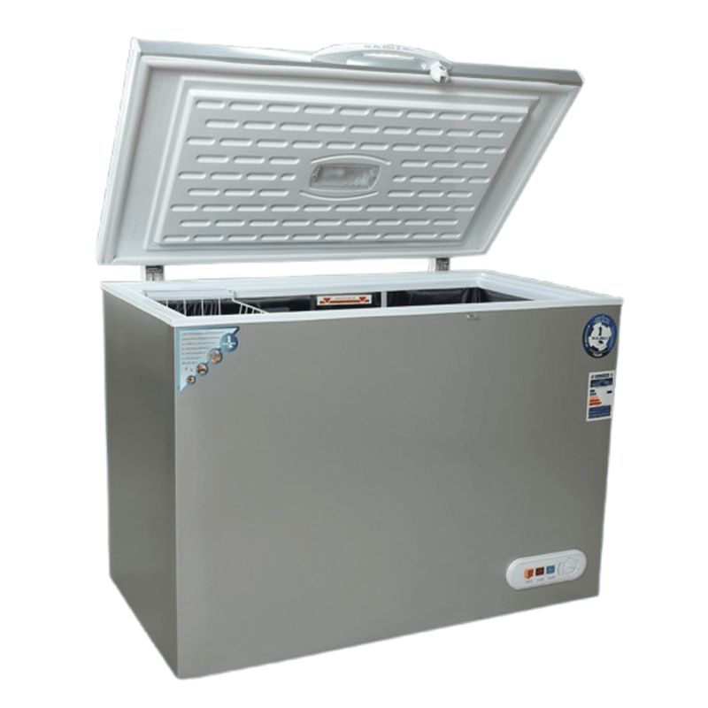 ديب فريزر الاسكا افقي 310 لتر ، فضى - CH300-ST