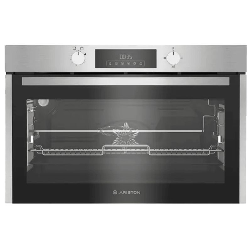 فرن غاز بلت إن اريستون 90 سم، 96 لتر بالشواية ، ستانلس ستيل - AROG 9R2F3NG XNA