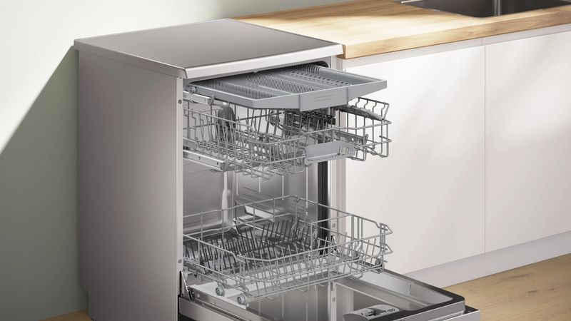 غسالة أطباق قائمة بذاتها 60 cm إينوكس سهل التنظيف  ١٤ فرد SMS46NI20V