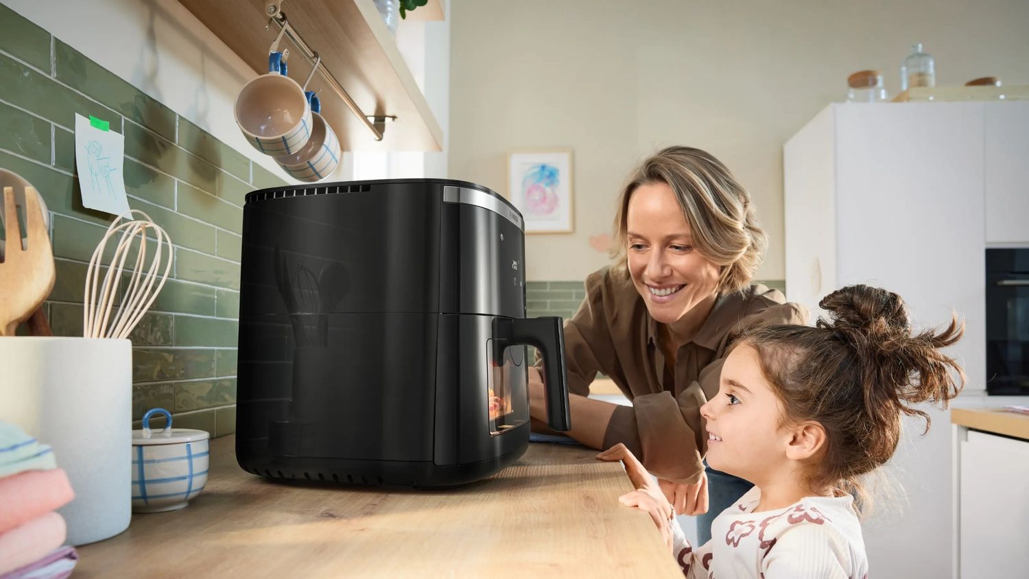 قلاية هوائية بوش 7.2 لتر | Bosch Air Fryer MAF671B0 – طهي صحي وسريع للعائلة