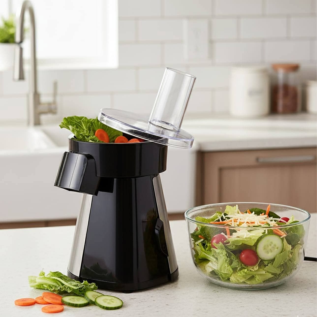 جهاز عمل السلطه وتقطيع الخضروات والفاكهة من زادا