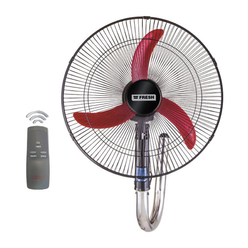 Fresh مروحة فريش حائط شبح 18 بوصة مع ريموت كنترول
