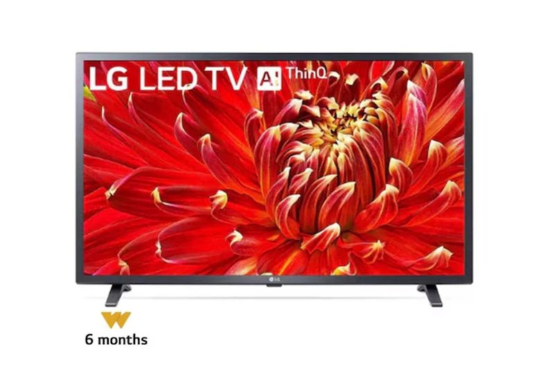 تلفزيون LED الذكي مقاس 43 بوصة LM6370 من LG، تلفزيون LED الذكي بتقنية Full HD HDR، تلفزيون w/ThinQ AI