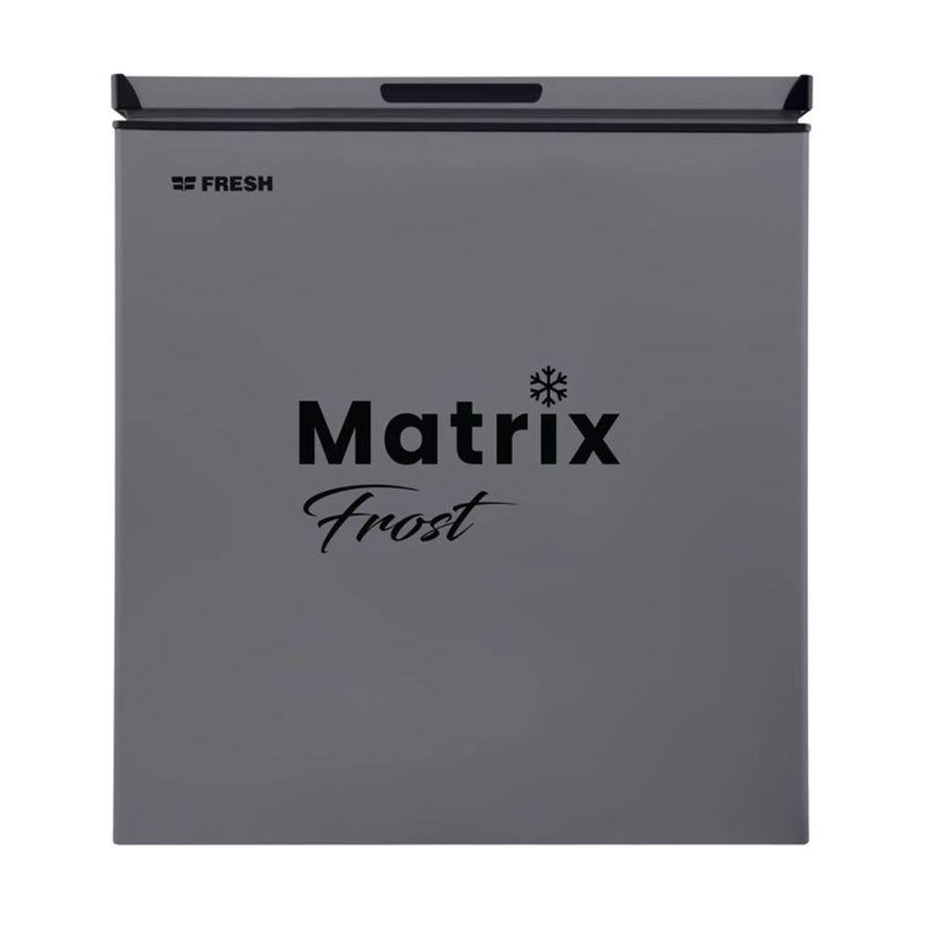 ديب فريزر أفقى فريش ماتريكس 165 لتر,فضي