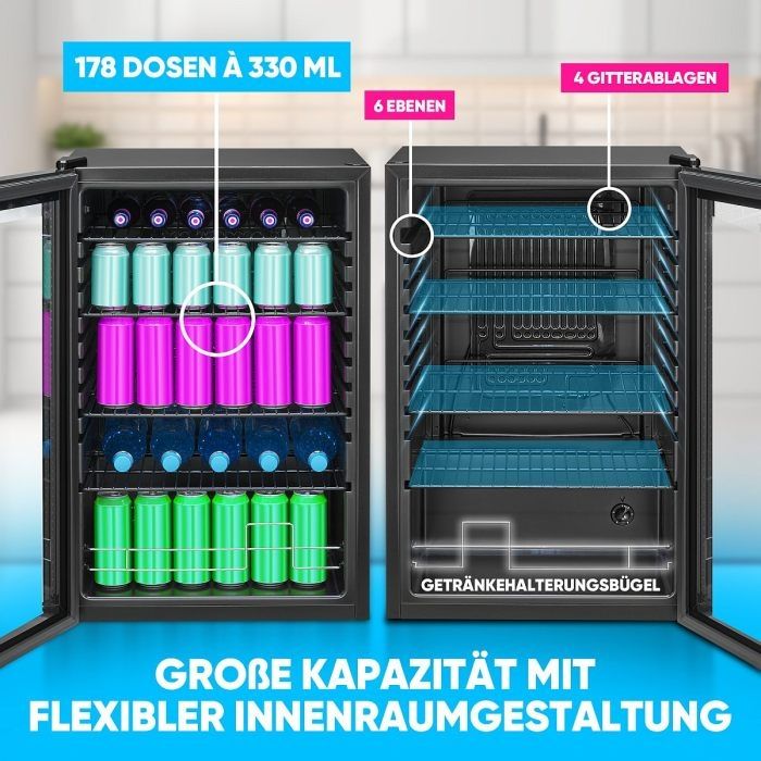 Bomann Beverage Cooler KSG 7290 black