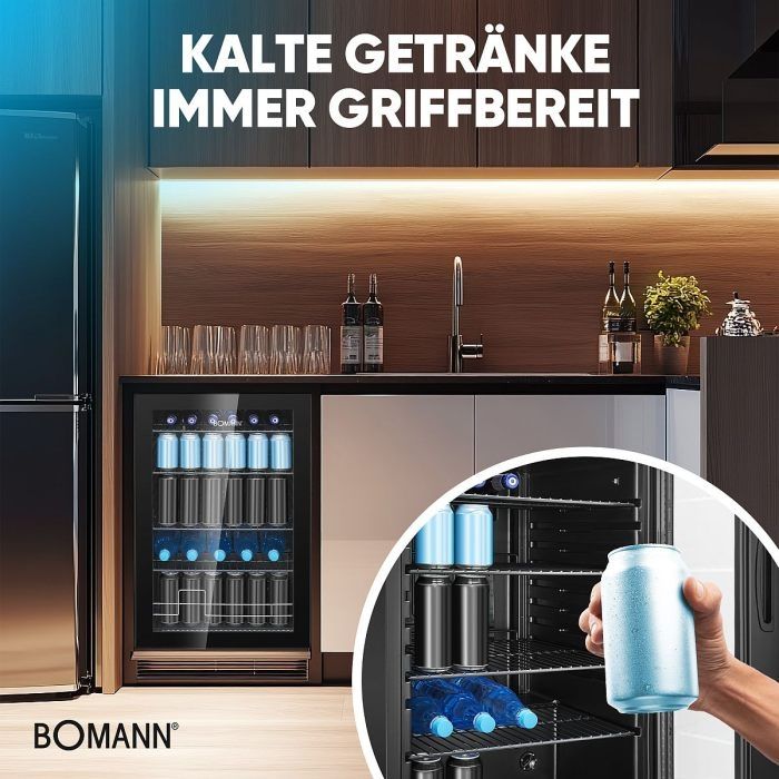 Bomann Beverage Cooler KSG 7290 black