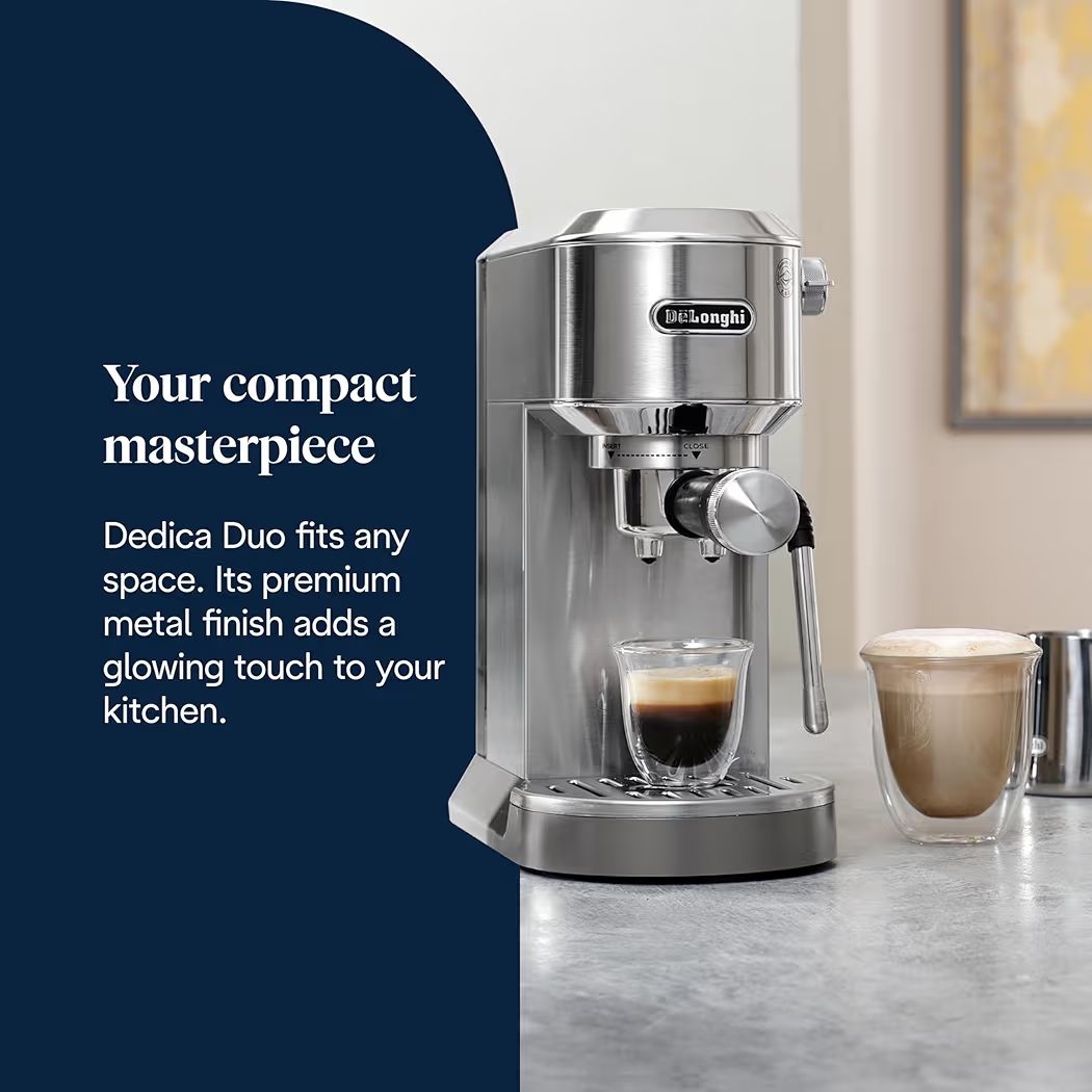 DEILONGI EC890 STAINLESS STEEL Espresso machine withe coled prew 