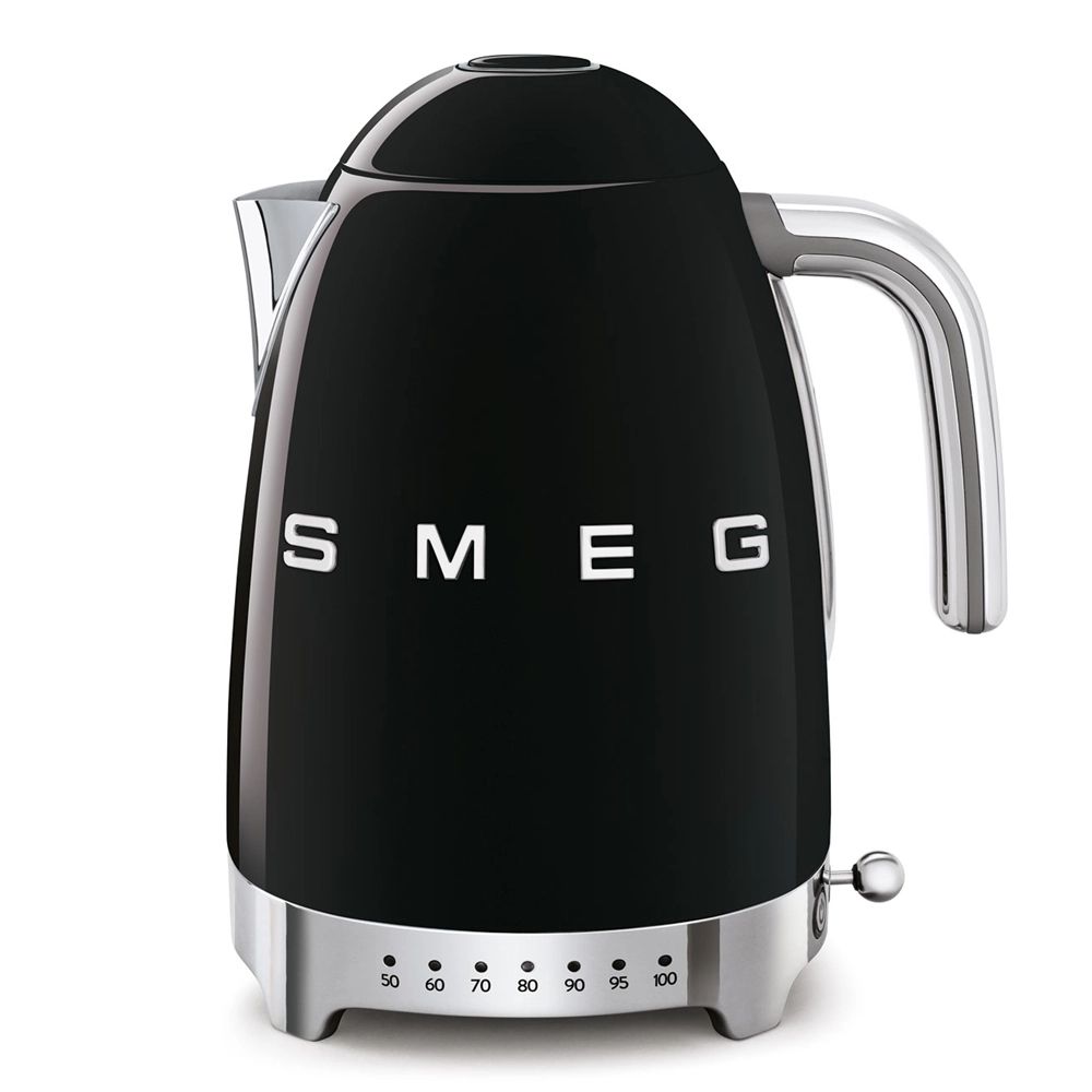 كاتيل كهربائي سميج أسود ديجيتال – 1.7 لتر – 2750 وات  SMEG – KLF04BLUk