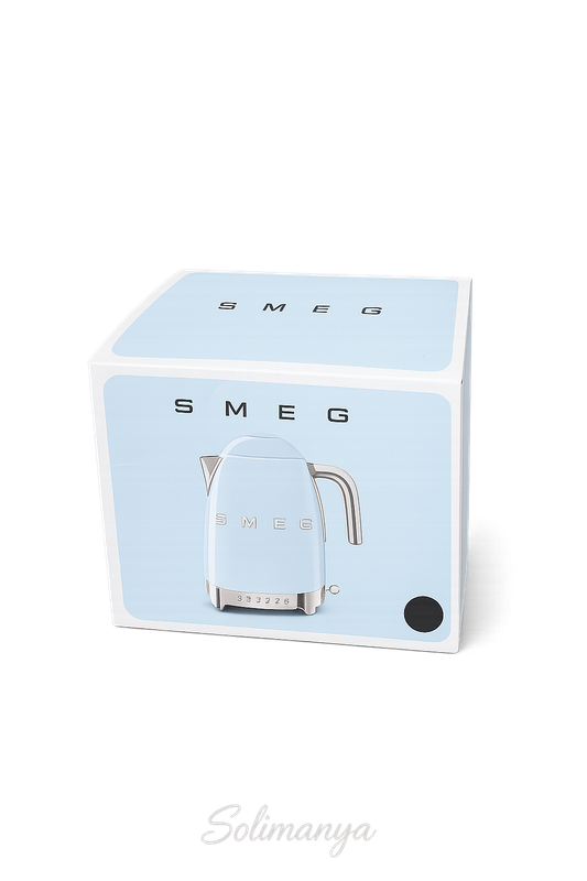 كاتيل كهربائي سميج أسود ديجيتال – 1.7 لتر – 2750 وات  SMEG – KLF04BLUk