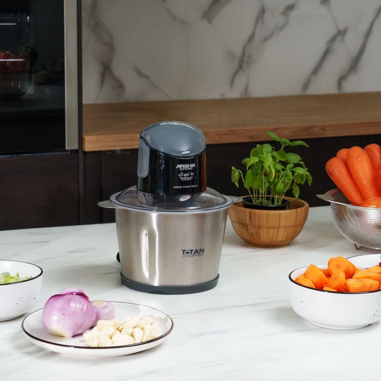 Arshia Electric Chopper 3L (Black