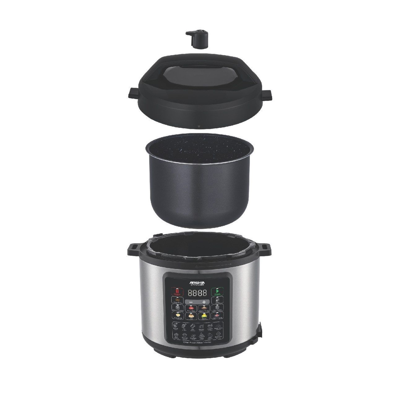 Arshia Digital Pressure Express Cooker 6L – 3386