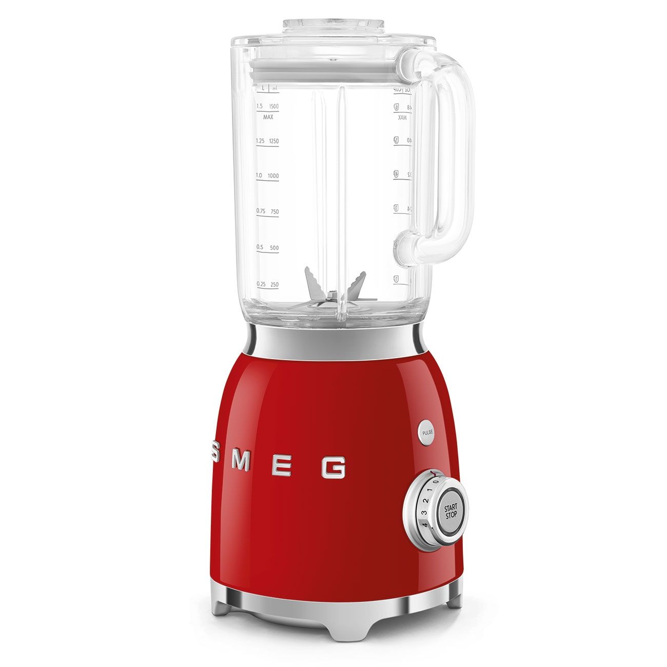 Smeg Blender 800W 50’s Style Red BLF03RDUK – 8017709328511 – International Warranty
