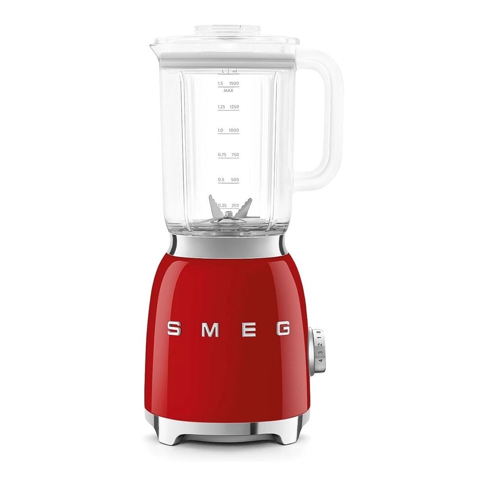 Smeg Blender 800W 50’s Style Red BLF03RDUK – 8017709328511 – International Warranty