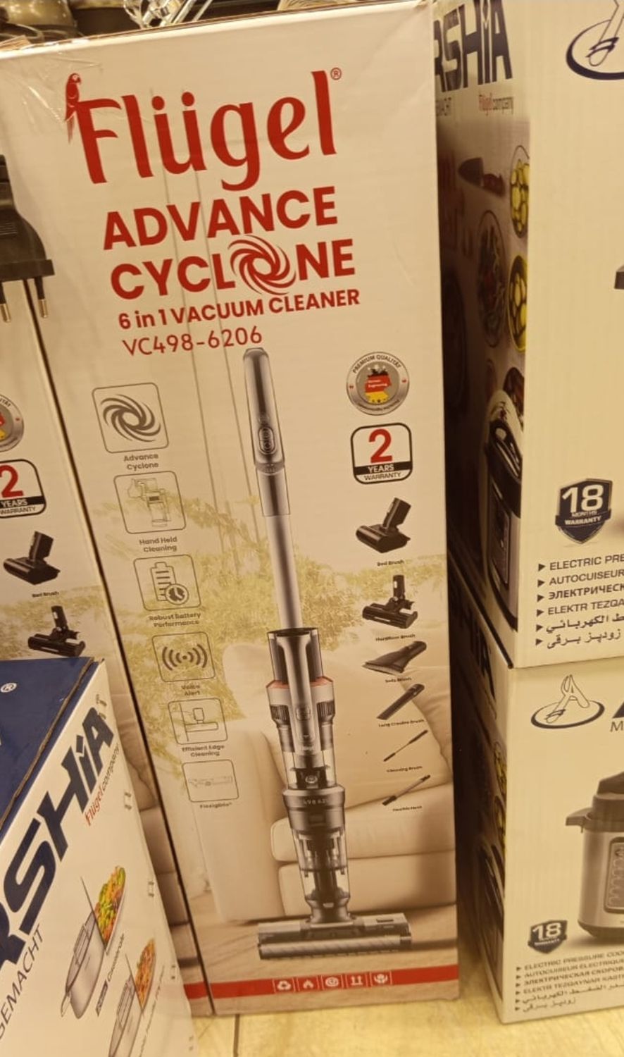 Flugel 6 in 1 Cyclone Vacuum Cleaner SKU: VC498-6206 UPC: