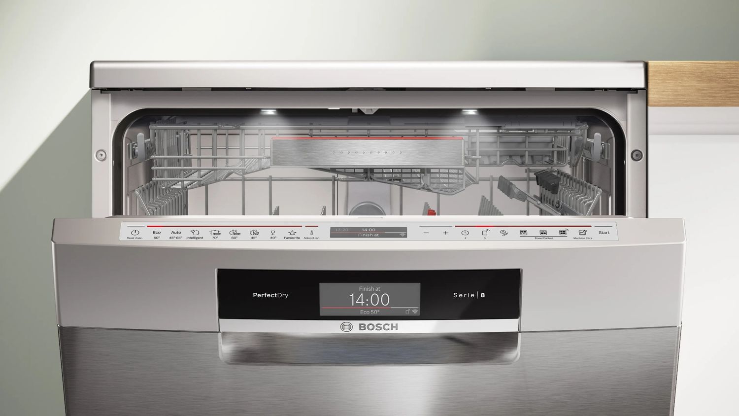 Series 8 free-standing dishwasher 60 cm Brushed steel anti-fingerprint SMS8YDI82T