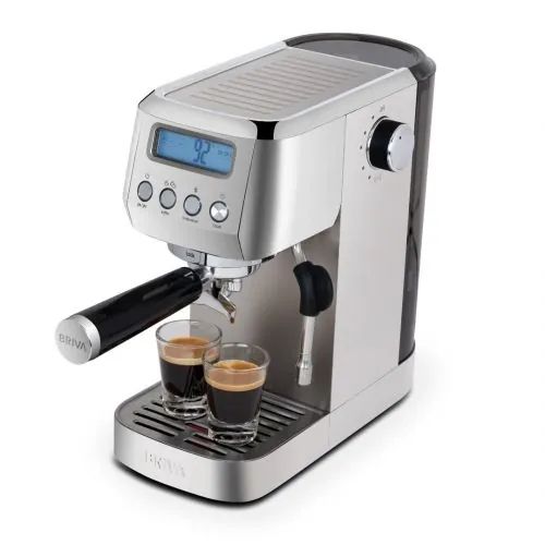 بريفا ماكينة تحضير قهوة اسبريسو بمضخة باريستا يدوية 1350 وات BRIVA MOOCA PLUS
