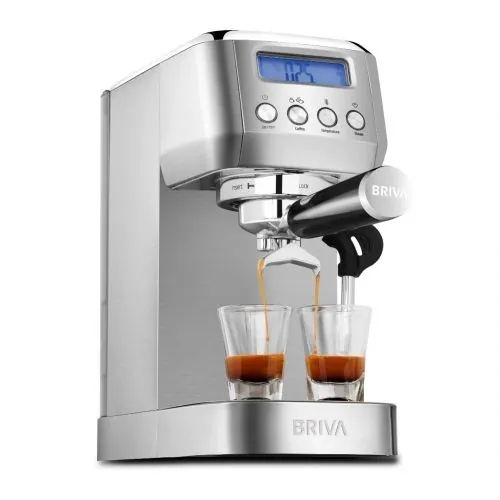 بريفا ماكينة تحضير قهوة اسبريسو بمضخة باريستا يدوية 1350 وات BRIVA MOOCA PLUS