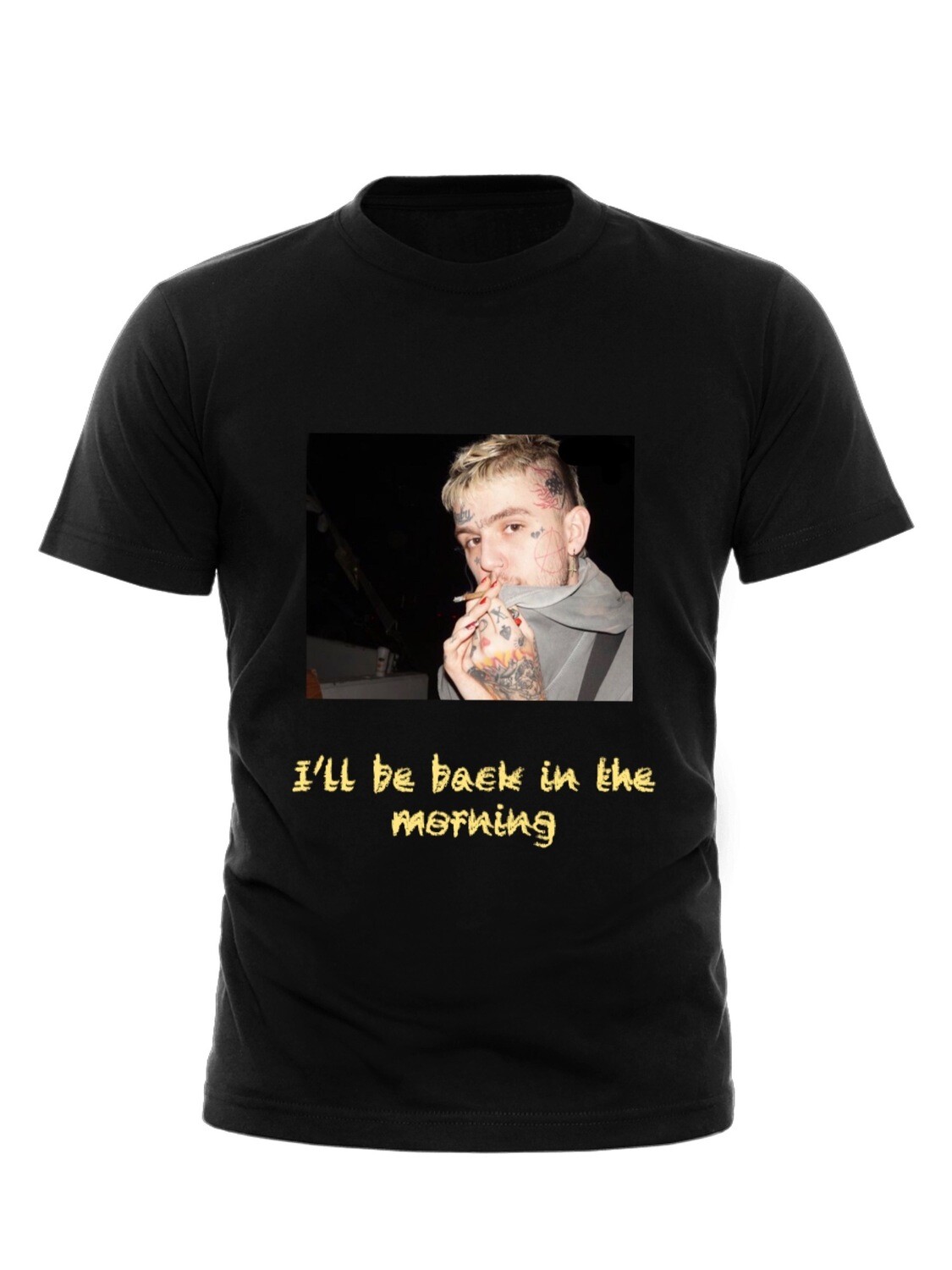 AFTERPARTY t-shirt &quot;i&#39;ll be back in the morning&quot;