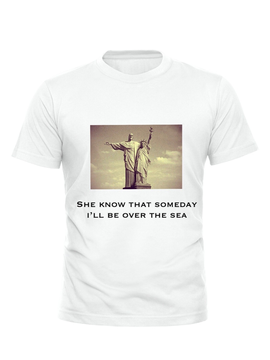 AFTERPARTY t-shirt &quot;statue&quot;