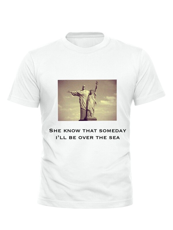 AFTERPARTY t-shirt &quot;statue&quot;