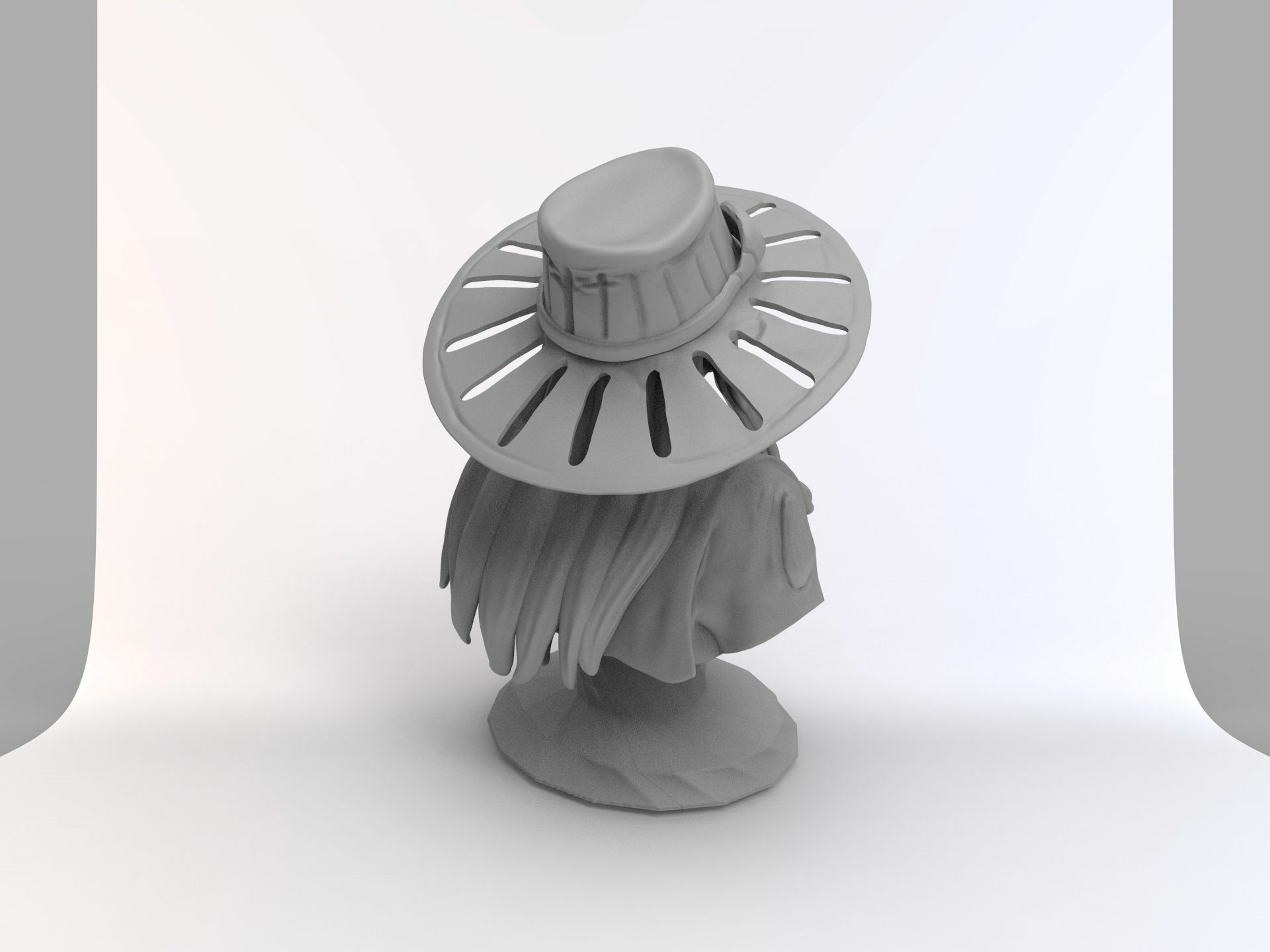 Steel Ball Run - gyro bust (3D print File)