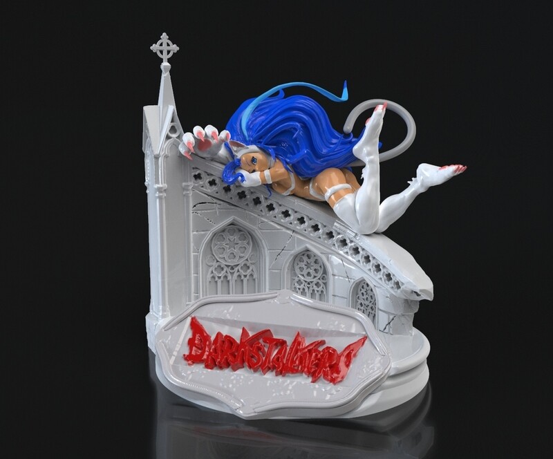 Darkstalkers Felicia files for 3d printing