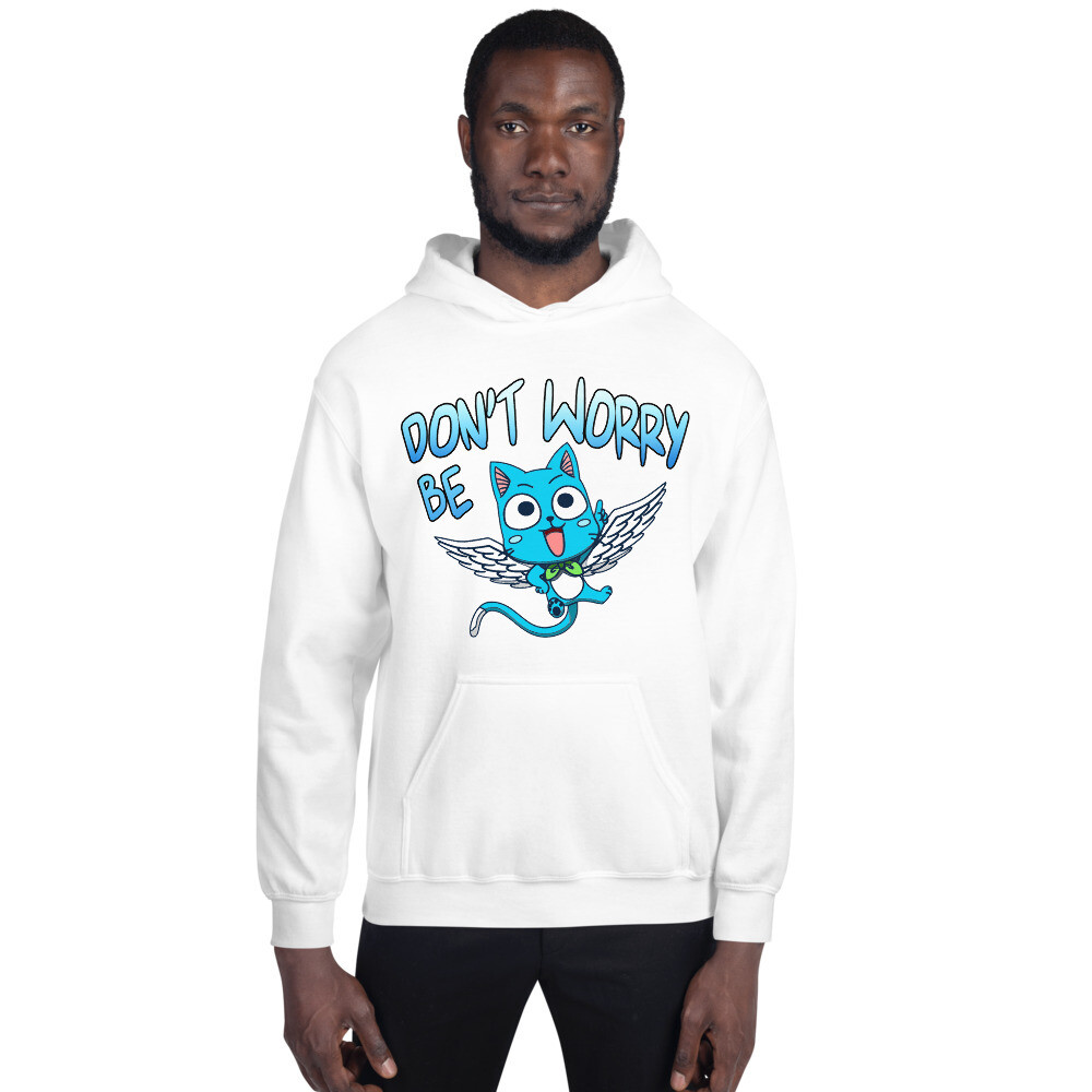 happy the cat hoodies 