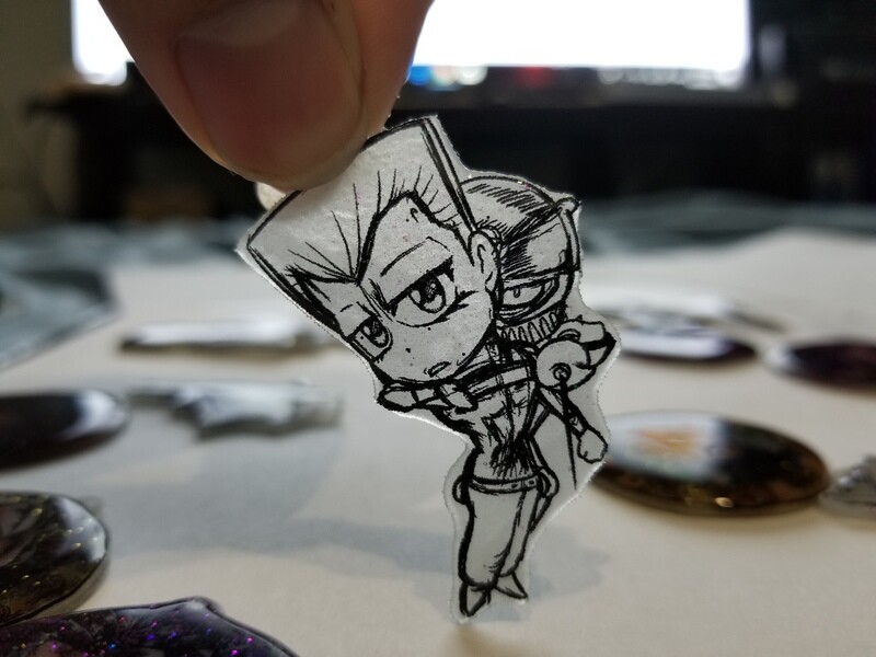 Jean Pierre Polnareff chibi charm