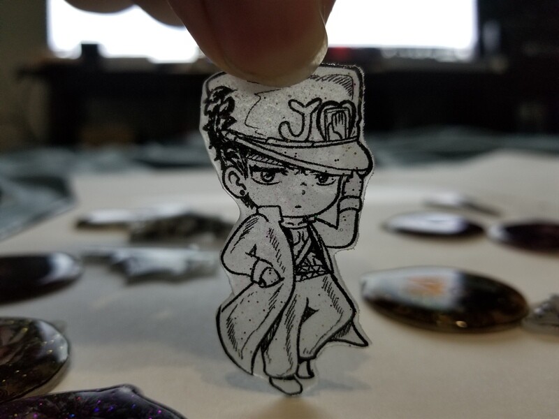 jotaro chibi charm (jojo part 4)