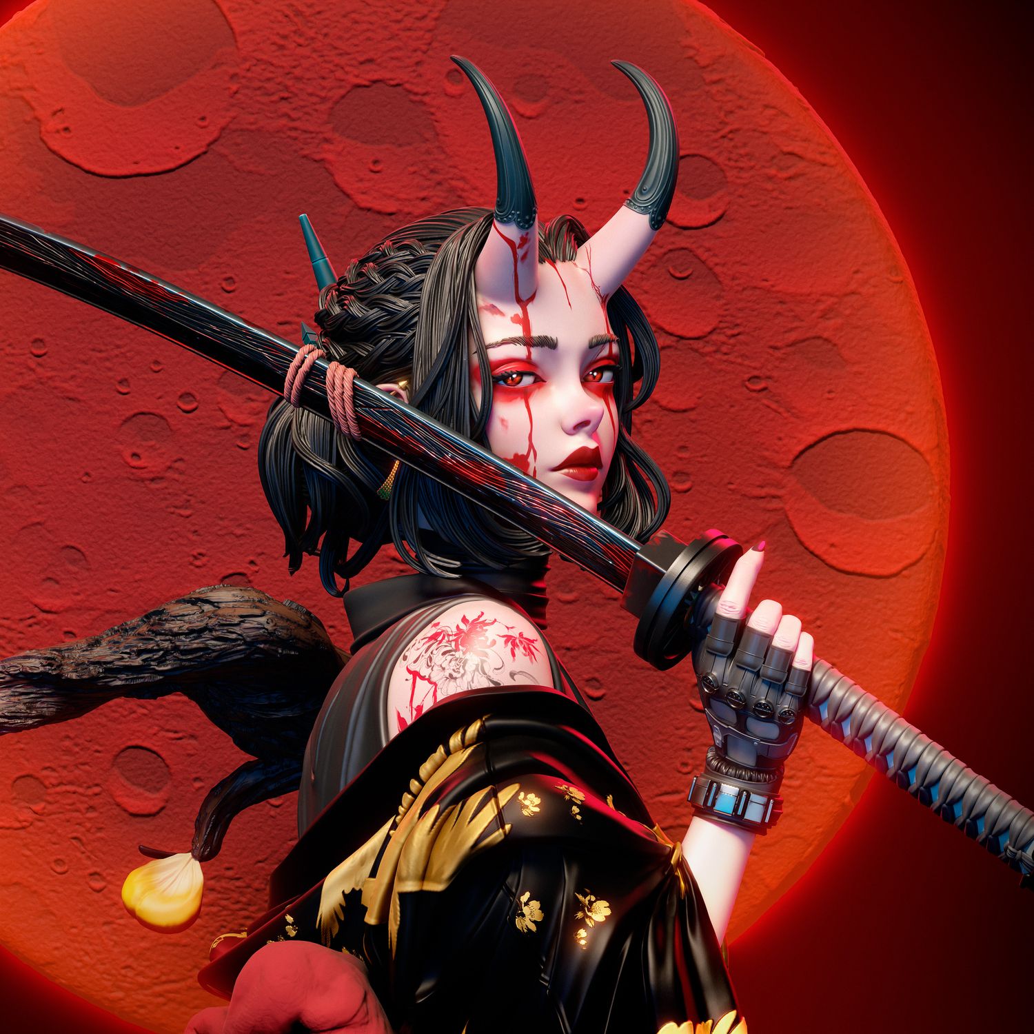 oni girl - CA3D