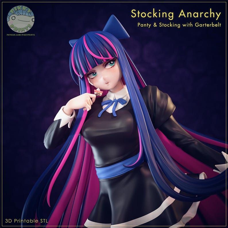 Stocking Anarchy (Panty &amp; Stocking with Garterbelt) – Resin Figure 