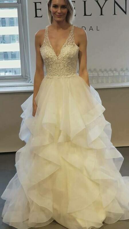 Evelyn Bridal 182123 size 12 Evelyn Bridal 182123 size 12