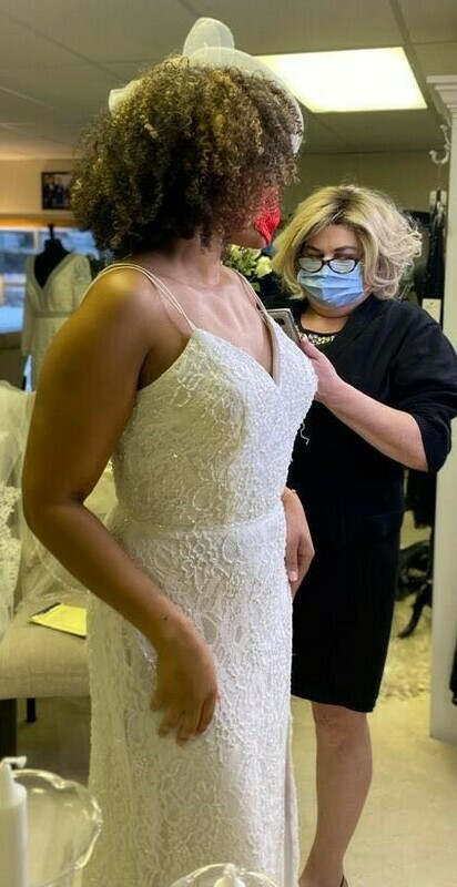 Christina Wu style 40129 in color Ivory Christina Wu style 40129 in color Ivory
