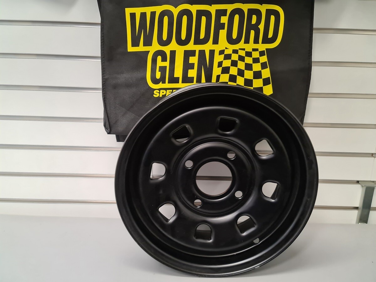 Elite Wheel Ministock Rims - Black or Chrome, Colour: Black + 25 offset