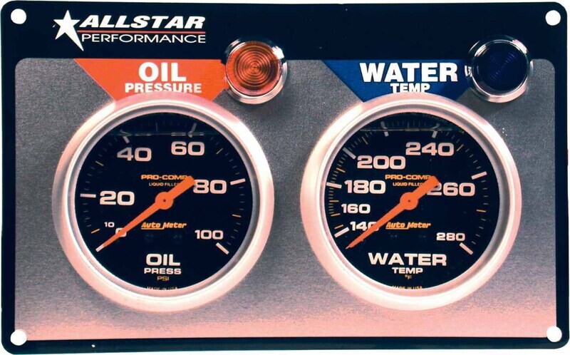 Allstar Pro-Comp 2 Gauge Panel