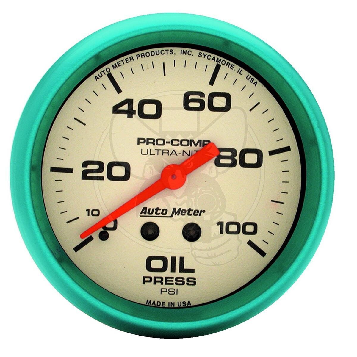 Autometer Ultra-Nite Oil Pressure