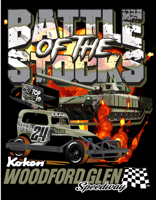 Retro Range 2024 Battle of the Stocks Tee