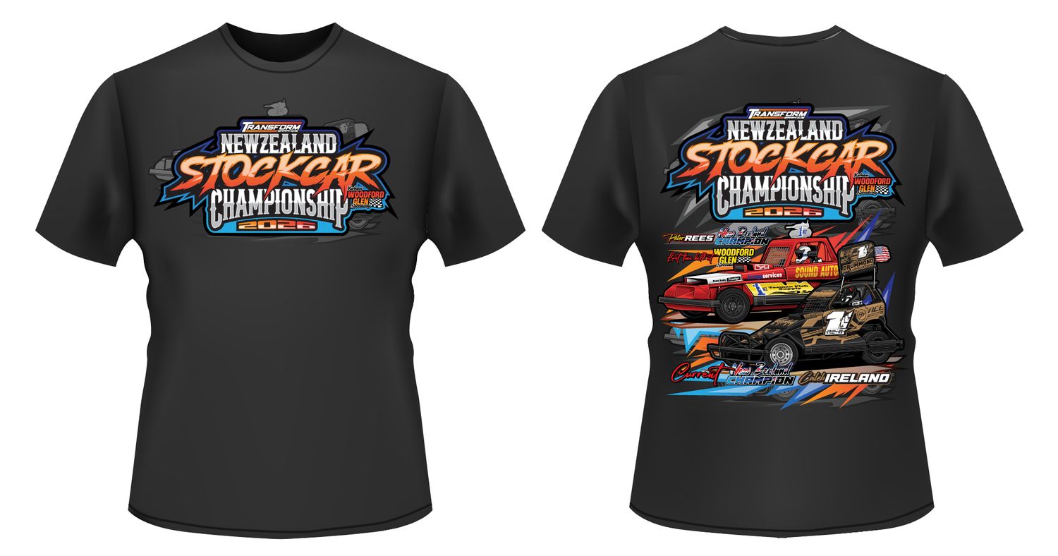 2026 New Zealand Stockcar Champs Tee POD