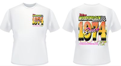 1974 Woodford Glen 'Retro' Tee 1974 Woodford Glen 'Retro' Tee