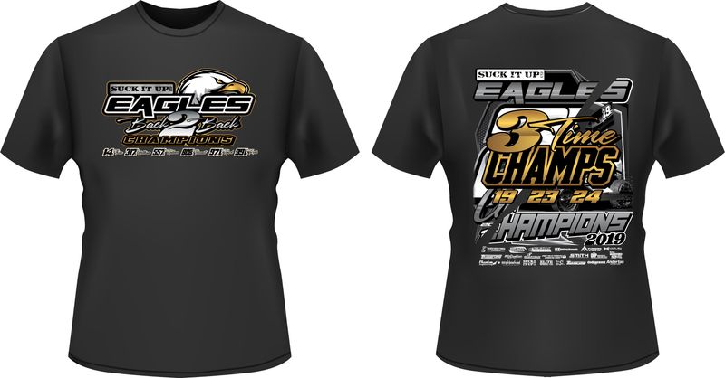 2025 Glen Eagles Champions T-Shirts