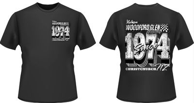 1974 Woodford Glen 'Retro' Tee 1974 Woodford Glen 'Retro' Tee