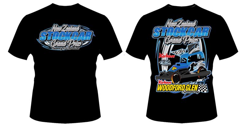 Retro Range 2020 NZ Stockcar Grand Prix Tee