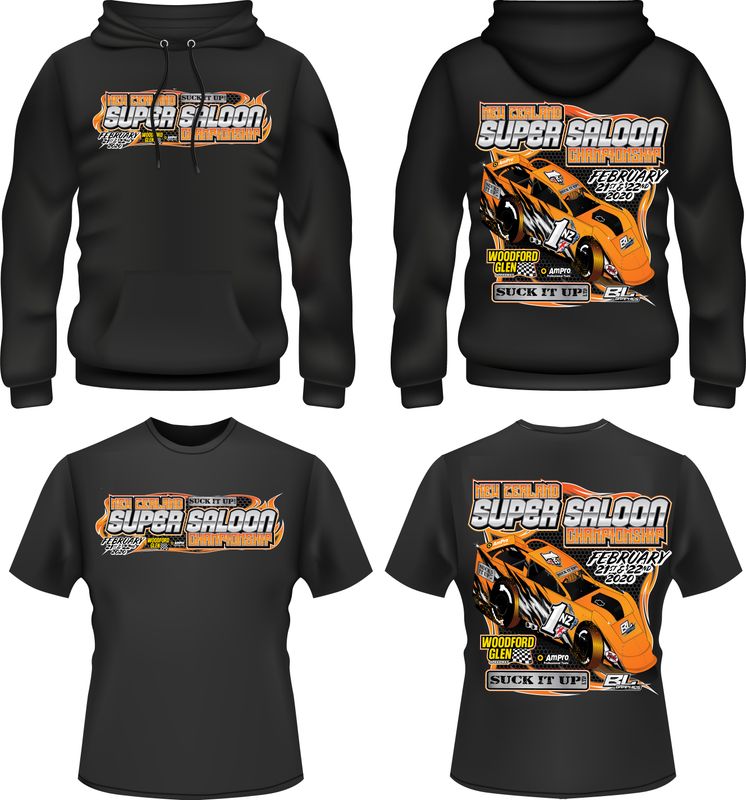 Retro Range 2020 NZ Super Saloon Champs Hoody