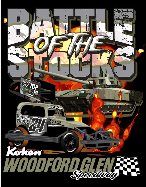 Retro Range 2024 Battle of the Stocks Hoody